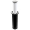 Lámpara de mesa LED retráctil Aurora con bisel redondo de acero inoxidable - N°3 - comptoirnautique.com