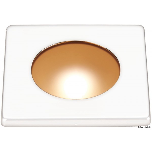 Spot LED Propus à encastrement dimmable blanc  - N°1 - comptoirnautique.com