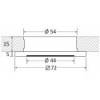 Spot LED Propus à encastrement dimmable blanc  - N°2 - comptoirnautique.com
