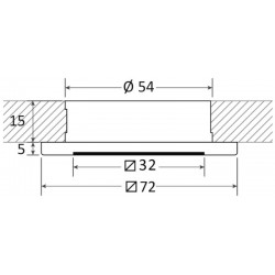 Bos LED recessed spotlight...