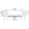 Spot LED Bos à encastrement dimmable blanc e rouge  - N°2 - comptoirnautique.com