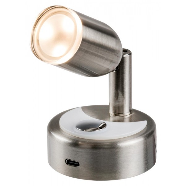 Spot LED finition satinée - N°1 - comptoirnautique.com