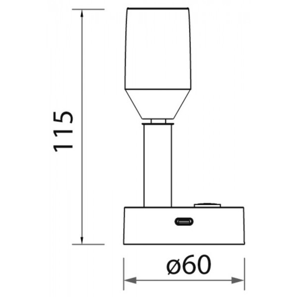 Projetor LED com acabamento acetinado - N°2 - comptoirnautique.com