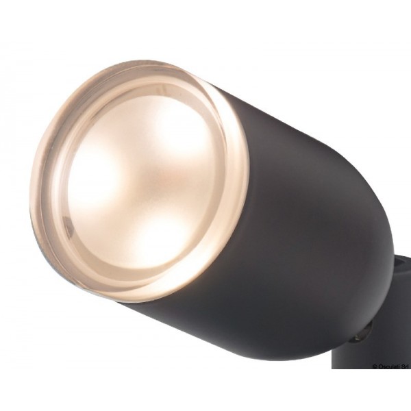 Spot LED finition noir - N°3 - comptoirnautique.com