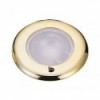 Plafonnier LED à encastrement SOLE dorée switch - N°1 - comptoirnautique.com