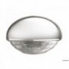 Chrome/white LED recessed courtesy light