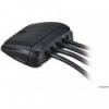 Horizontal cable gland-SCANSTRUT black multiple cable   - N°1 - comptoirnautique.com