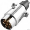 7-pin plug with screw contacts for trailers