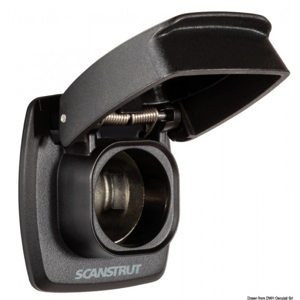 Prise étanche SCANSTRUT Flip Pro 12 V  - N°1 - comptoirnautique.com