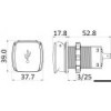 SCANSTRUT Flip Pro 12 V waterproof socket - N°2 - comptoirnautique.com
