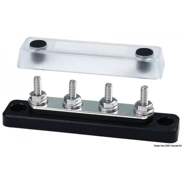 Elektrische Poller Heavy-Duty Bus Bar Techno 4x5 - N°1 - comptoirnautique.com