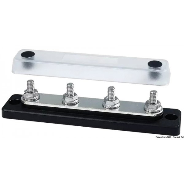 Elektrische Poller Heavy-Duty Bus Bar Techno 4x6 - N°1 - comptoirnautique.com