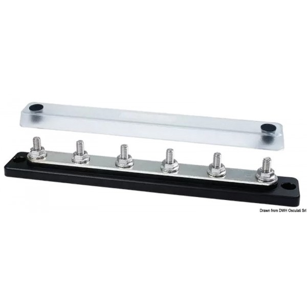 Elektrischer Poller Heavy-Duty Bus Bar Techno 6x6 - N°1 - comptoirnautique.com