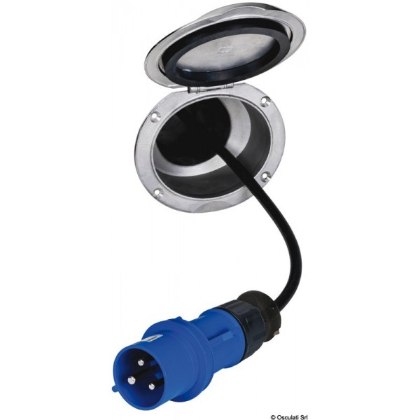 Câble de quai électrique rétractable 16 A - N°1 - comptoirnautique.com