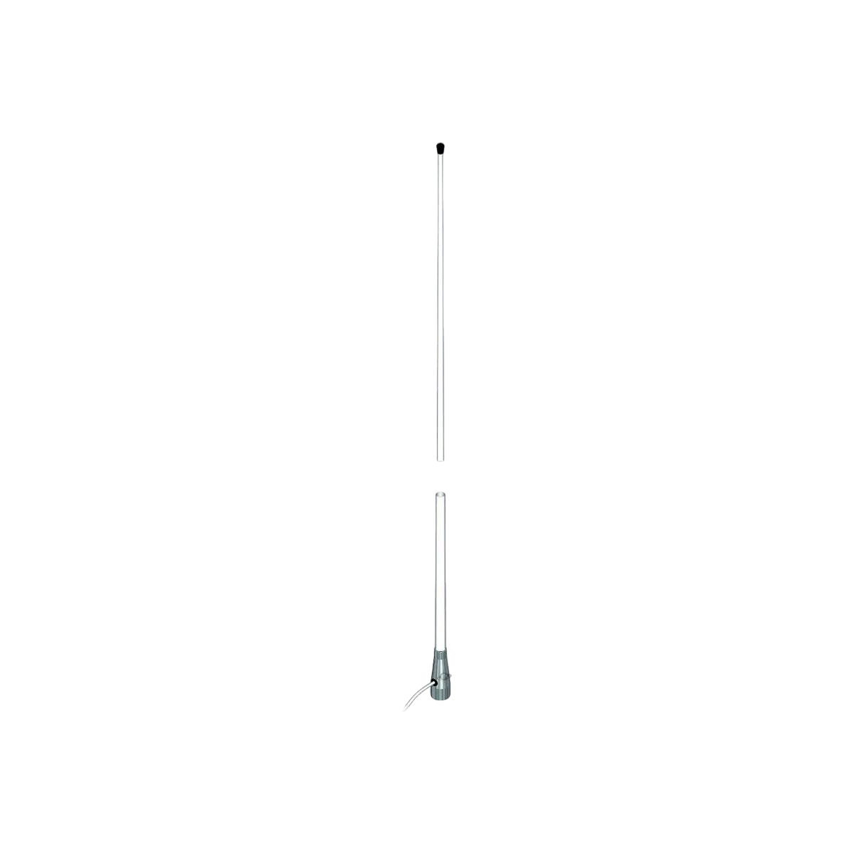 Antenne VHF PRO 1,5m avec câble de 6m BA-247 Banten