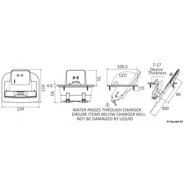 AURA magnetica da incasso 10 W - N°5 - comptoirnautique.com