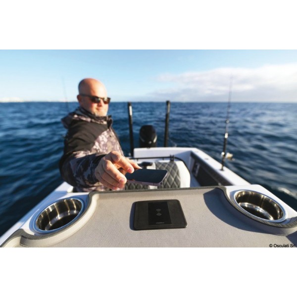 Chargeur sans fil ROKK HIDDEN 15W 12/24V  - N°2 - comptoirnautique.com