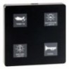 Elektrisches Touchpanel 4 Schalter