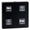 Elektrisches Touchpanel 4 Schalter - N°1 - comptoirnautique.com