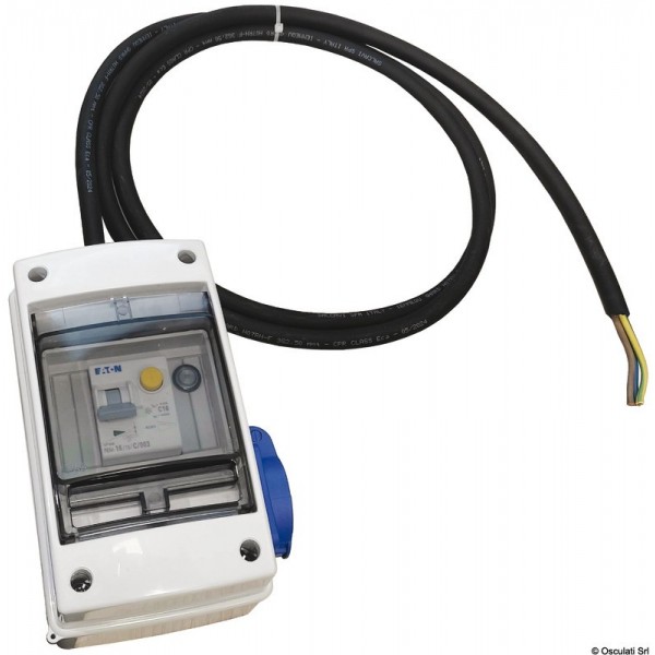 16 A electrical panel with Schuko socket - N°1 - comptoirnautique.com