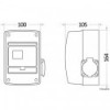 16 A electrical panel with Schuko socket - N°3 - comptoirnautique.com