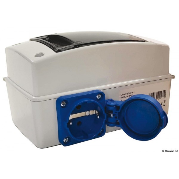 16 A electrical panel with Schuko socket - N°2 - comptoirnautique.com