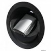 Douche eau froide Saturn base verticale noir - N°1 - comptoirnautique.com