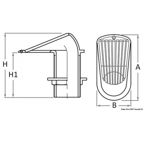Strainer-bronze GUIDI 2000 series 2"1/2  - N°3 - comptoirnautique.com