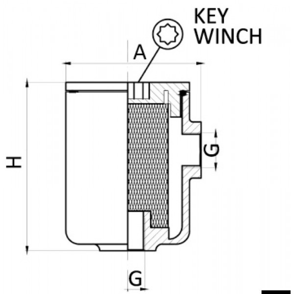 Couvercle pour filter en polycarbonate 17.649.XX  - N°3 - comptoirnautique.com