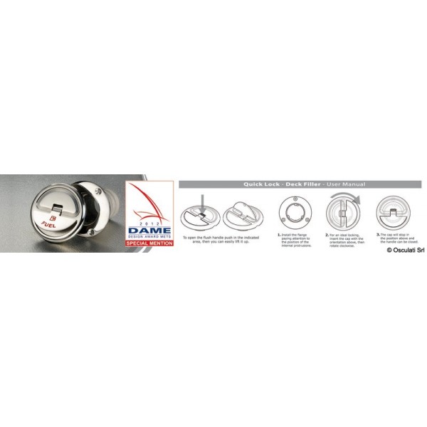Fitting plug Quick Lock Diesel 30° 38 mm - N°4 - comptoirnautique.com