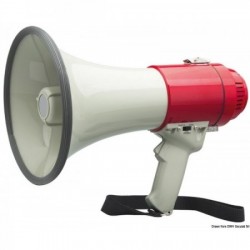 Megaphone with siren and...