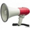 Megaphone with siren and whistle