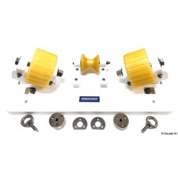 Support plate with 2...