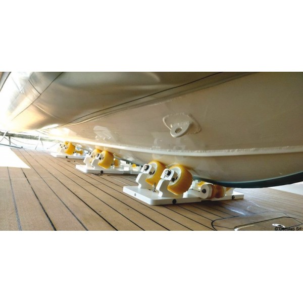 Piastra di sostegno con 2 rulli VersaChock - N°2 - comptoirnautique.com