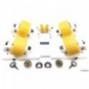 Support plate with 4 VersaChock rollers