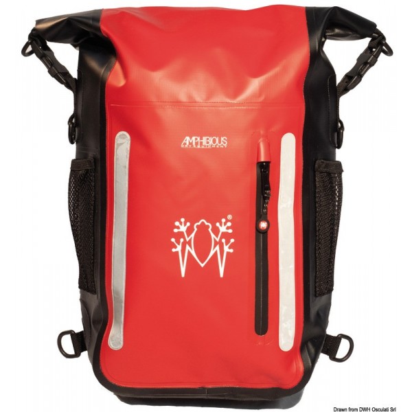 Sac à dos Amphibious Atom II 15 l jaune  - N°1 - comptoirnautique.com