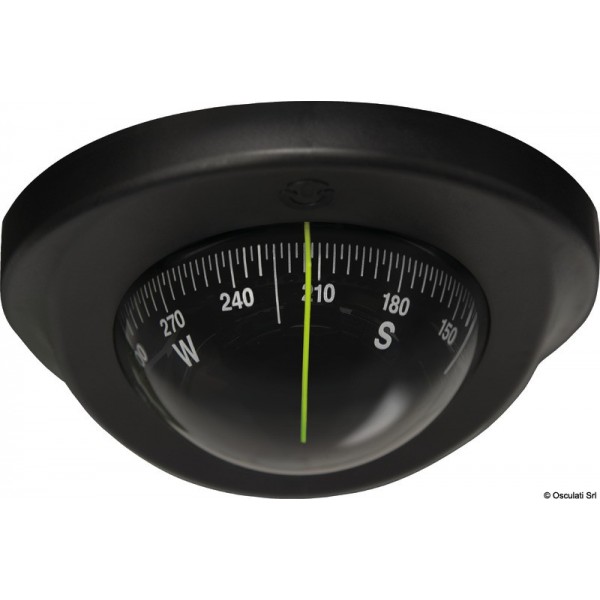 Compas plafond RIVIERA Astra 4" noir/noir Grand vitesse - N°1 - comptoirnautique.com