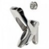 Stainless steel lever lock 80 x 26 mm