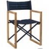 Chaise pliante toile The Square bleu marine - N°1 - comptoirnautique.com