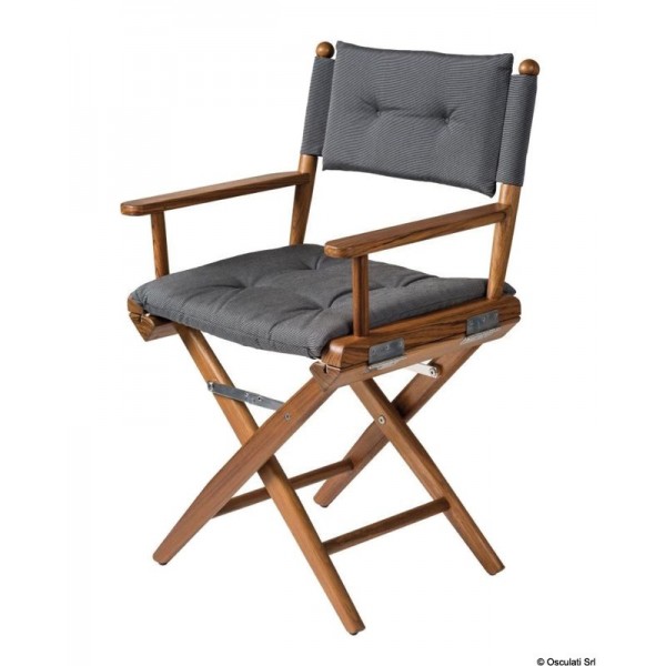 Chaise pliante rembourrée - N°1 - comptoirnautique.com