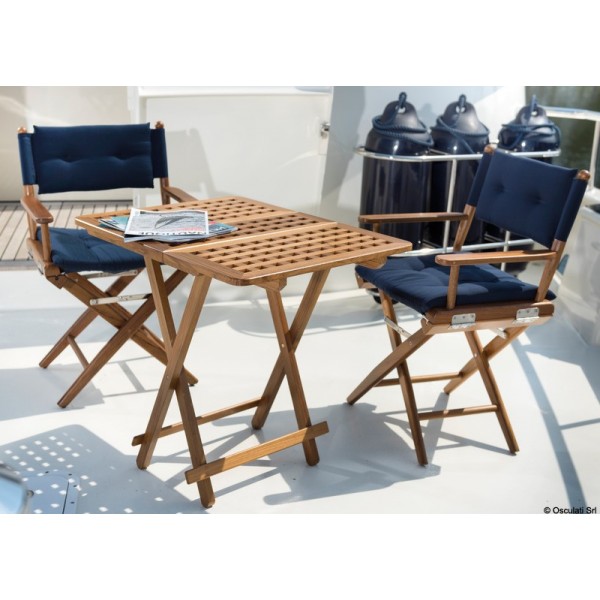 Chaise pliante rembourrée - N°2 - comptoirnautique.com