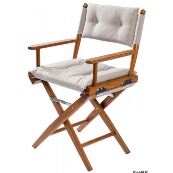 Siège pliant rembourrée sable - N°1 - comptoirnautique.com