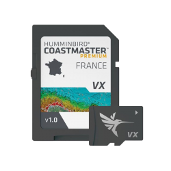 Carte détaillée des côtes françaises et Corse HB-COAST-M Humminbird