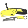 Sailboat rescue safety knife for racing and pleasure boats