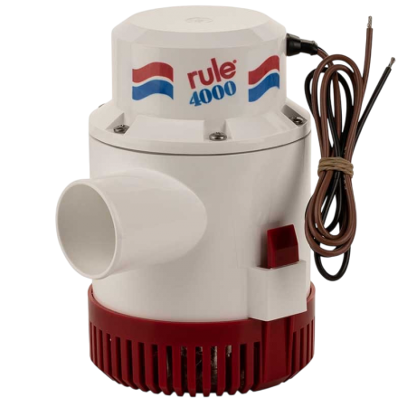 Pompe de cale immergeable - 24V - 252 L/min RL057 Rule