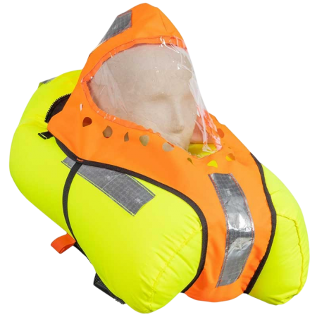 Masque de protection pour gilet de sauvetage gonflable 64950 plastimo