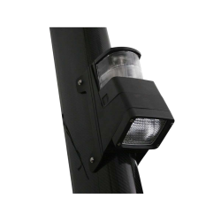 Jib light + deck spotlight...