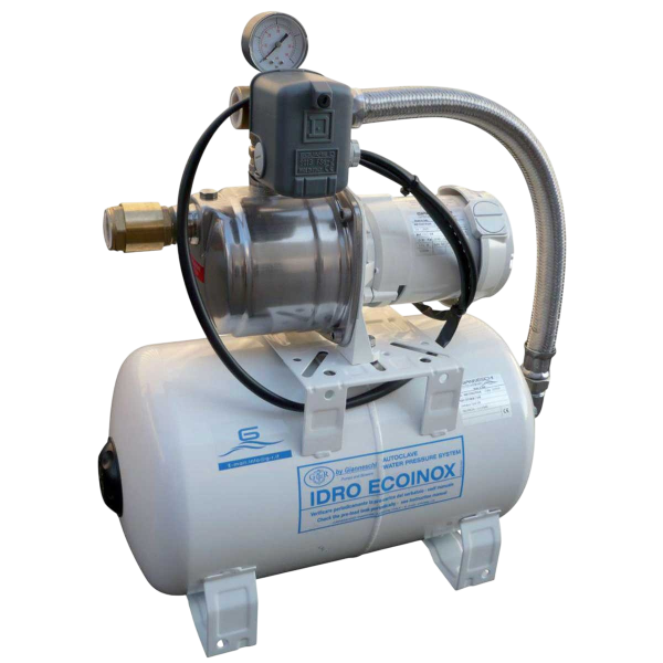 EcoInox 1 water unit with 20L tank - 24V - 45L/min - N°4 - comptoirnautique.com