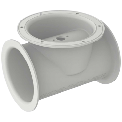Tunnel de poupe pour propulseur électrique SE80-SE100 ou hydraulique SH100 PR207 Sleipner / Side-power