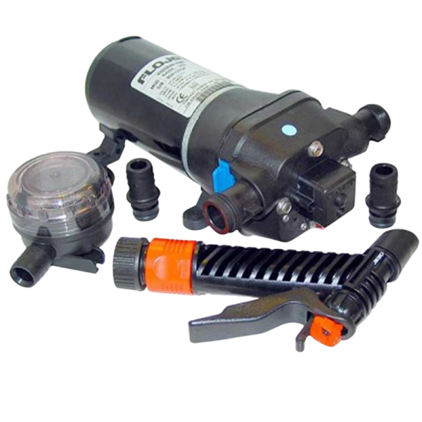 Washing pump Quad 2 - 24V - 17 L/min - N°1 - comptoirnautique.com